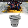 EVGATSAUTO Halkey Roberts Valve, Boat Air Valve, PVC Air Gas
