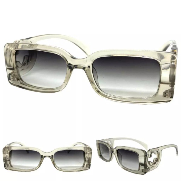 SPEXX Eyewear Classy Elegant Vintage Retro Style SUNGLASSES Square Gray