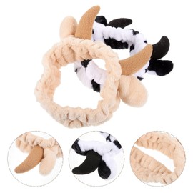 PACKOVE Face Wash Headband Cute Animal Headband Skincare Headbands Plush Headbands for Washing Face Shower