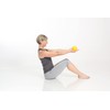 Toning Ball (Yellow, 0.5 kg) Training Ball, Wrist Friendly Weight
