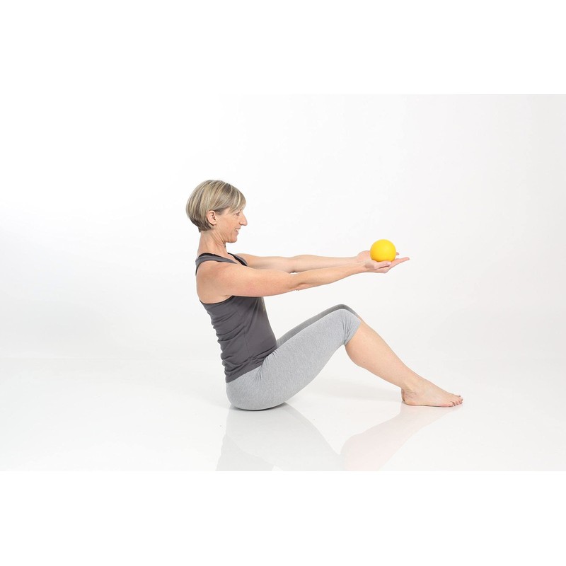Toning Ball (Yellow, 0.5 kg) Training Ball, Wrist Friendly Weight