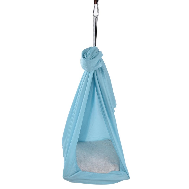 Yoga Hammock Durable Elastic 25KN Aerial Yoga Hammock with Daisy
