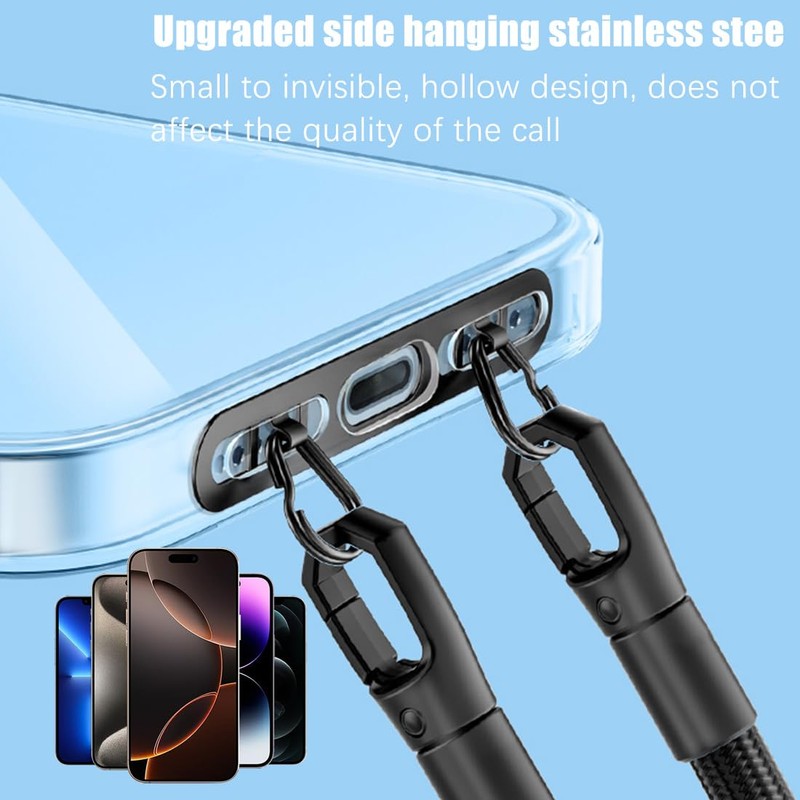 ILSSLI Phone Lanyard Pads 2PCS Universal Cell Phone Tether Tab
