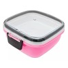 Aquila Recipiente Para Alimentos Lunch Box Rosa - Lb6835