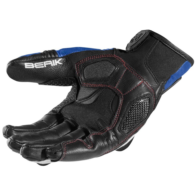Berik Namib Motorcycle Gloves Black/White/Blue S