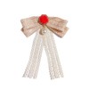 FASELE Lace Bow Tie Brooches for Girl Women Fashion jabot