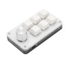 6 Key One Handed Mechanical Keyboard with Knob Wired Plug