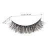WOONEKY 7d Curling False Eyelashes Pack 10 Pairs Natural False
