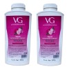 VG cosmetics Talco Corporal Aroma Rosas Alta Calidad 2 Pz.