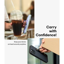 Goospery SlideTok Phone Grip Strap [4-Pack] Silicone Portable Telescopic Finger Strap Bracket Kickstand Universal Mobile Phone Stand Holder for Most Smartphone and Tablets