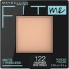 Maybelline New York Matte + Poreless Pressed Face Powder Makeup, Creamy Beige, 9 Grams