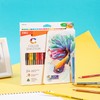deli Watercolour Pencils Set, 24 Brilliant Colours