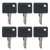 GAOHOU 6Pcs Forklift Ignition Keys Crown Ignition Key for Part
