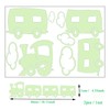 Train Decor,Glow in The Dark Stickers, Nursery Wall Sticker, 2