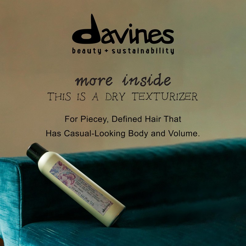 Davines This Is A Dry Texturizer, Texturizing Spray for Full