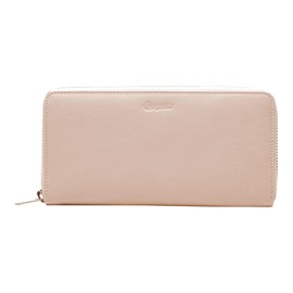 Esquire Viktoria RFID Leather Wallet 19 cm, beige, rfid wallet