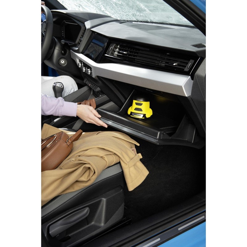 Kärcher EDI 4 Electric Ice Scraper with Rotating Disc, Time-saving,