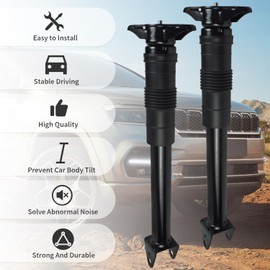 Rear Air Suspension Shock Struts Replacement for 2011-2015 Jeep Grand Cherokee Dodge Durango 68069680AF 68069680AG 68069680AH