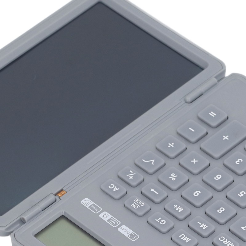 Calculator Handwriting Board Foldable Portable 12 Digits Display Scientific Electronic