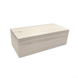 1 x Wooden Storage Box Extendable Pine Extendable Wooden Storage Box Keepsake Boxes Wedding Christening Boxes (20 x 10 x 6.5 cm)