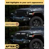 OKLSG LED Grill Lights for Jeep Wrangler JL JLU 2024