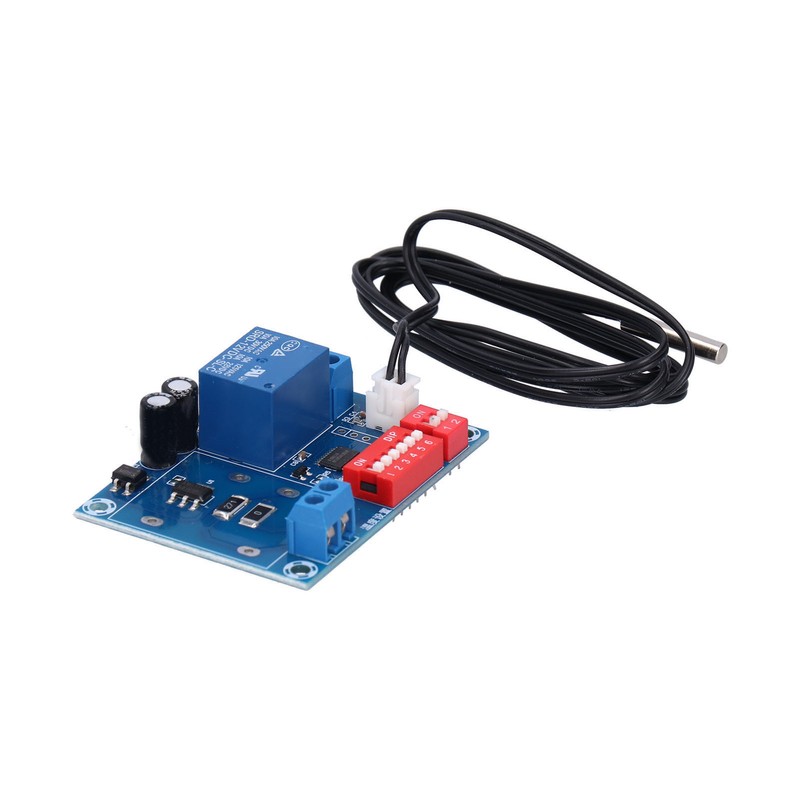 Temperature Control Switch Module Adjustable Dial Code Heating Cooling Thermostat