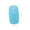 Operitacx 2.4G Ergonomic Flat Wireless Mouse with USB Nano Receiver