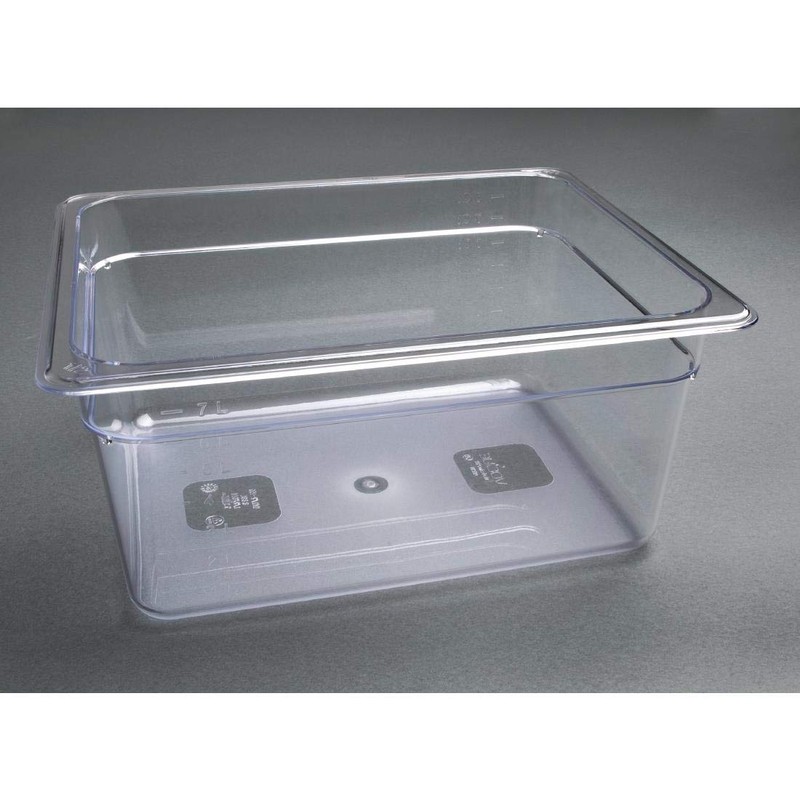 Vogue U230 Polycarbonate 1/2 Gastronorm Container, 8.8 L Capacity, 325