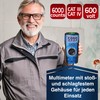PeakTech 3349 True RMS Digital Multimeter, Manual Range, 6000 Counts,