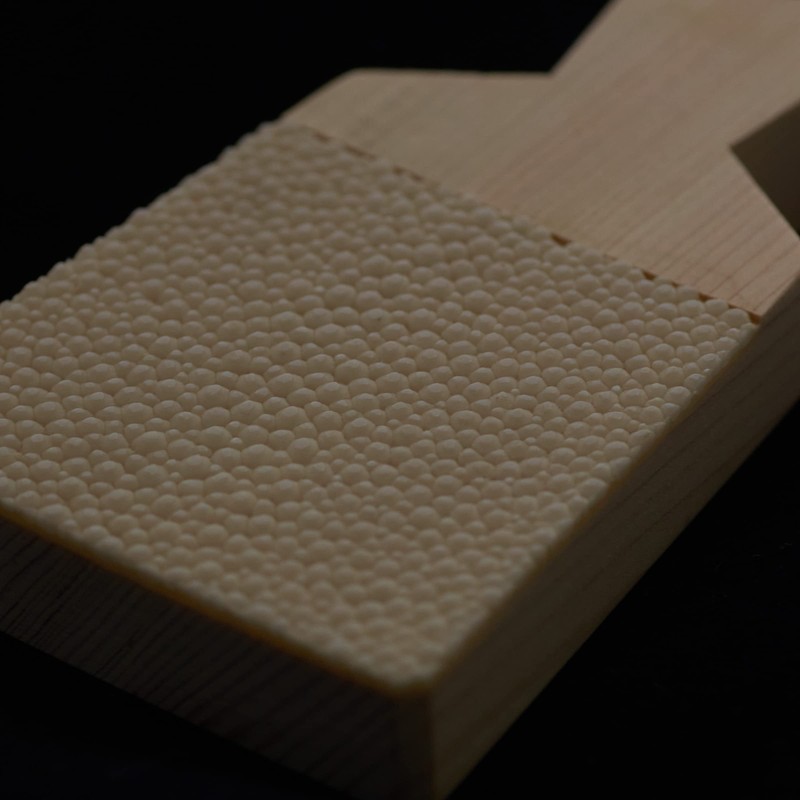 Mokkosu Japanese Classic Grater for Wasabi and Ginger, Small Size,
