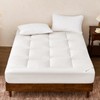 YOUR MOON Wool Mattress Pad Twin,51% Australian Wool, 500GSM-White