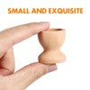 MAGICLULU 15pcs Wooden Egg Cup Holders Easter Egg Holder Unfinished