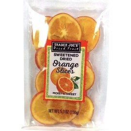 Trader Joe's 2 Pack Trader Joe's Dried Fruit Sweetened Dried Orange Slice 5.3oz 150g PACK
