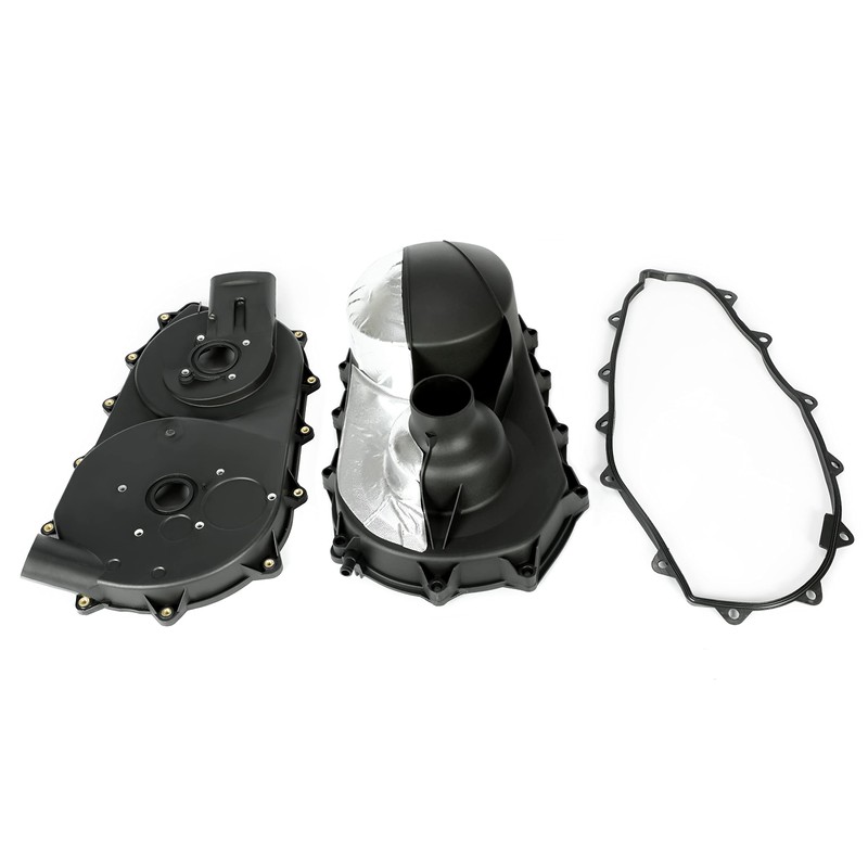 HECASA Inner & Outer Clutch Cover Set Compatible with 2014-Current