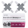 umttery Bed Sheet Detangler, Keep Bed Sheets/Duvet Covers/Blankets from Tangling,