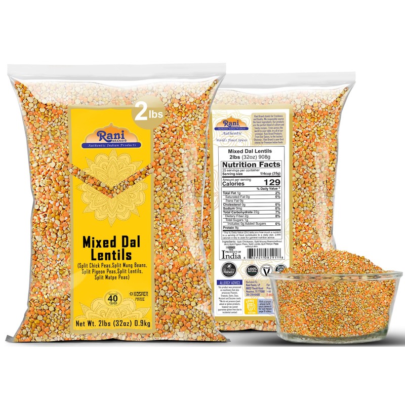 Rani Mixed Dal (Chana Dal, Moong Dal, Toor Dal, Masoor
