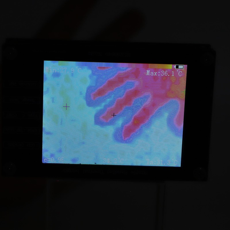 Thermal Imager Infrared Camera Digital Handheld Portable Multifunctional 2.8in LCD