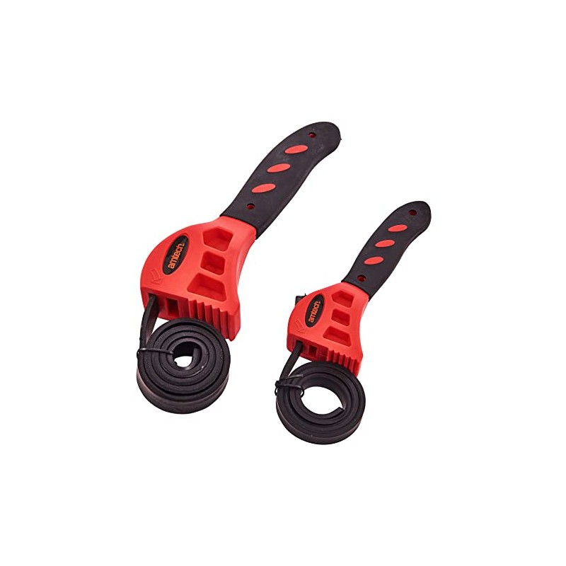 Amtech S0875 2 Piece Strap Wrench Set