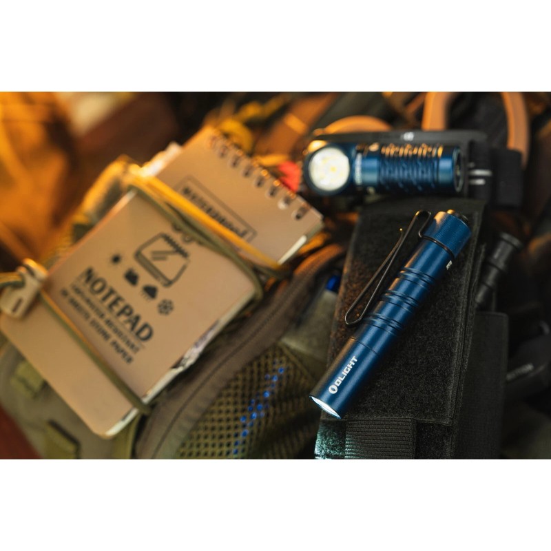Olight I3T 2 EOS Midnight Blue Dual-Output EDC Flashlight, 200/300