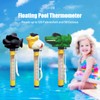 Floating Pool Thermometer Cartoon Animal Shape Water Temperature Thermometers with