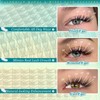 calphdiar Lash Clusters Natural Eyelash Clusters Lashes Extension Wispy Individual