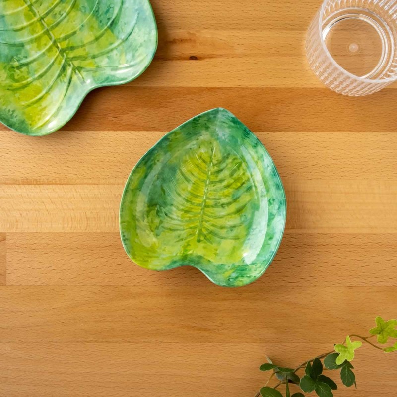 Tarhong TT21827374 Palermo Tropical Deep Leaf Tray, 5.5 inches (14