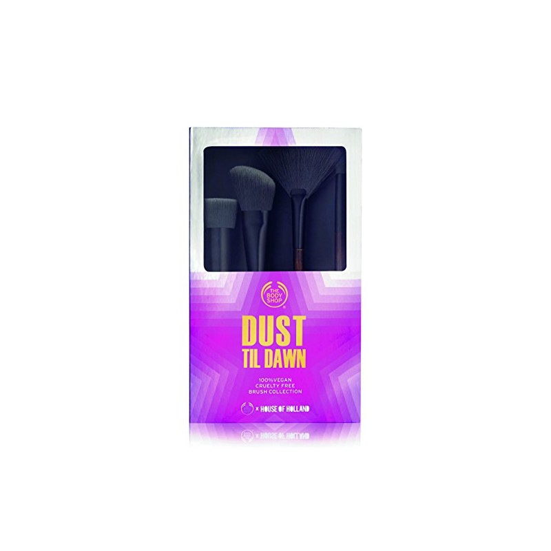 The Body Shop Makeup Brush Collection, 4pc Cruelty-Free Makeup Brush