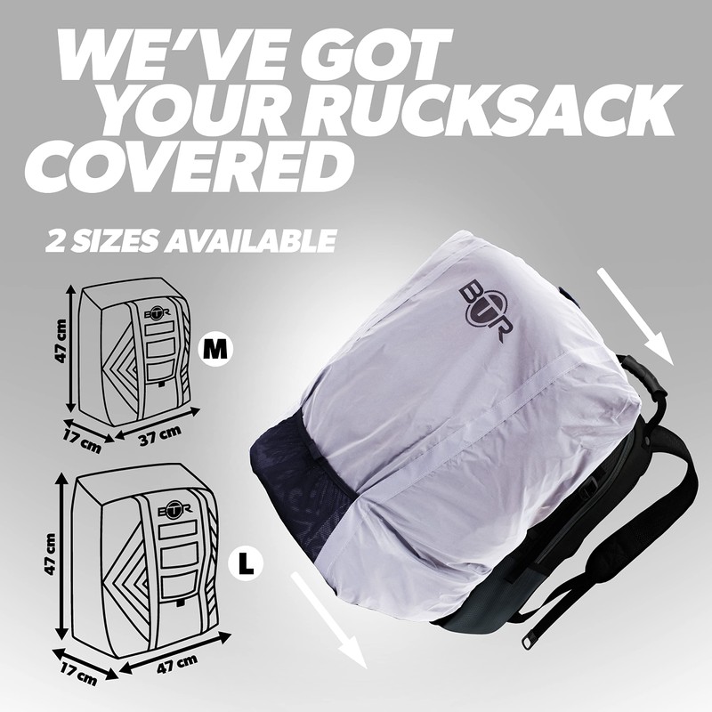 BTR Waterproof Rain Cover For Rucksack, Rain Cover For School