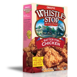 Original WhistleStop Cafe Recipes | Batter Mix for Chicken, Baked or Fried (1 Box)