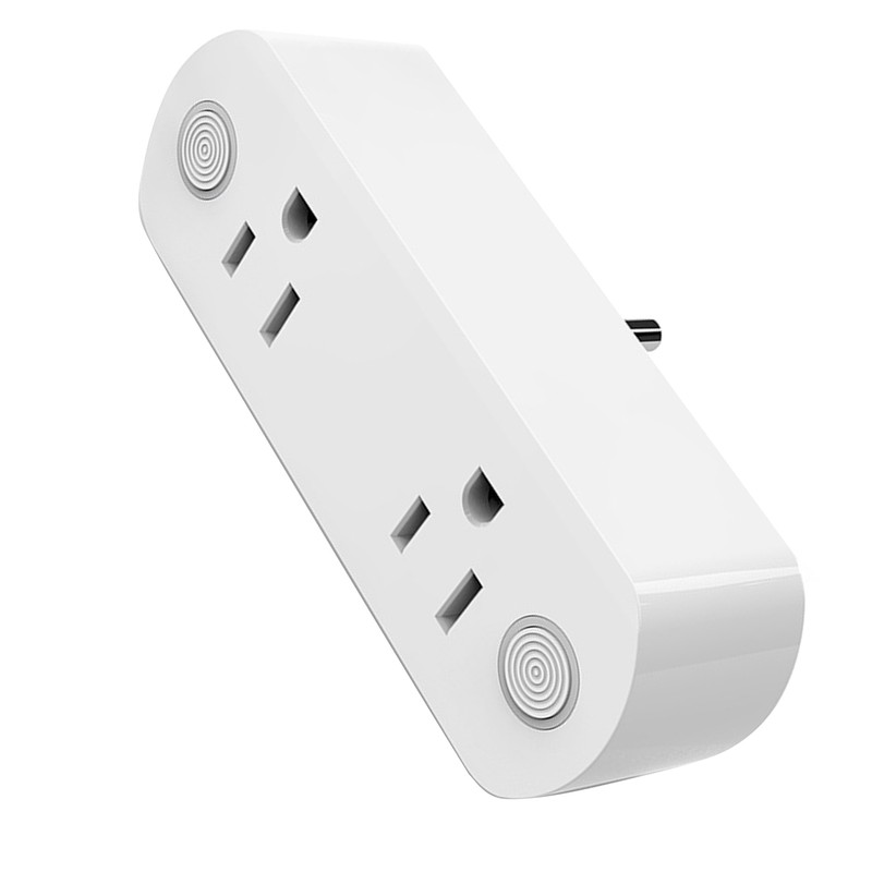 Wifi Smart Socket 2 in 1 Independent Sub Control Switch