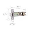 Design House 790253 Pro 2-Way Adjustable Round Corner Replacement Passage