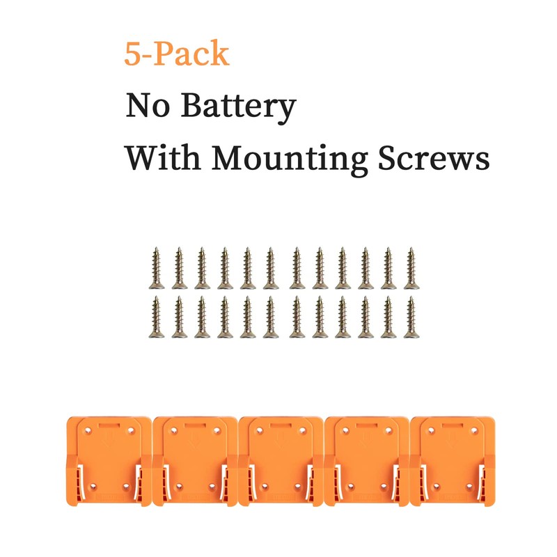 Crtbelfy Battery Holder for Ridgid AEG 18V Hyper Lithium Battery