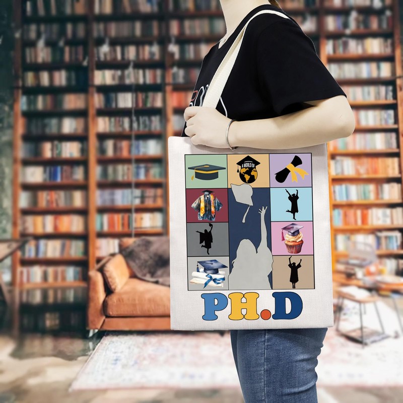PHD Tote Bag Doctorate Degree Gift for PHD New PHD