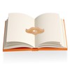 jojofuny Beige Wooden Thumb Book Page Holder: Multi-Functional Bookmark and